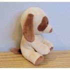 Baby Ty Bumpkin Spotted Puppy Dog Plush Lovey Brown Cream 2017 6 Inch Sits