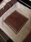 Dustlane Canvas And Leather Tool   Art Supply Roll Bag - Storage Organization