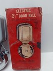 Vintage Trine Manufacturing Corp Ny Electric Door Bell 2 5 Inch Usa 1960s As Is 