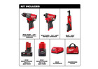Milwaukee M12 Fuel 12-volt Li-ion Brushless Cordless Hammer - 3497-22-2457-20