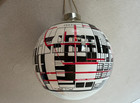 1989 Richard Meier Architecture American Glass Art Crane Christmas Ornament 3 
