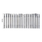 20pcs Embossing Printing Sculpting Art Texture Butterfly Flower Diy Pottery Tool