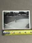 Vintage Photo Young Man Playing Baseball Game Field Player Uniform