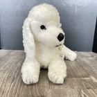 Vintage Applause Avanti 14    White Standard Poodle Sitting Plush Jockline 11034