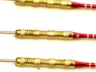 Steel Tip Darts  New 14 Gram Brass  With Aluminum Shafts   3194