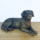 Labrador Dog Ornament Figurine Leonardo Reflections Bronzed  16cm  Gift Boxed