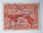 Travelstamps  1930 Panama Air Mail Stamps Scott  c13 - 50c Used   Ng