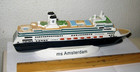 Holland America Line Cruise Ship - Ms Amsterdam Model Replica Figure Estate Sale