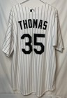 Authentic Chicago White Sox Jersey Frank Thomas 2005 Mlb World Series Size 56