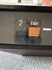 Vintage 1970 Copal Caslon Flip Clock   Model 602   Working Well   Good Condition