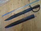 Alabama Confederate Bowie Knife W  Leather Sheath - Exact Copy Of The Original