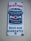 Vintage Lawerence Paints Porcleian Door Push
