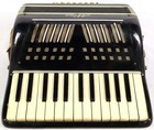 Vintage Atlas Piano Accordion With Case Made In Italy