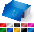 50 Pcs Metal Business Card Blanks Laser Engraving Premium Aluminum Sheet Multipu