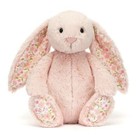 Jellycat Authentic Medium Blossom Blush Bunny  cherry  Plush Toy Nwt  dust Bag