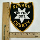 Seward County Sheriff s Dept Patch Nebraska Vintage Shoulder Patch