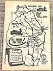 1880 Train South Dakota Black Hills Brochure America s Memorial Railroad 1960 Nm