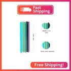 Yaosheng Straws  200 Count  7 48inch Black Straws Cocktail Straws Disposable Pla