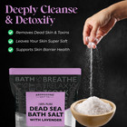 Aromasong Fine Grain Dead Sea Bath Salt With Natural Lavender- 19 Lbs