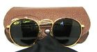Ray-ban Usa Vintage Nos B l Tortuga Round W1675c Classic Metals New Sunglasses