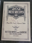 Lot Of 2 Antique vintage Cook Booklets 1920 s Bakers Coconut Better Homes Garden