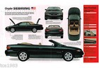 1998 Chrysler Sebring Convertible Spec Sheet   Brochure   Catalog