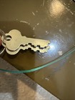 Vintage Metal Strong Box Military Green With Key Usa Vgc 12   x8 5   