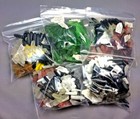 Sale Destash Mixed 20x5-30x6mm Dagger Top Drilled Sea Glass Beads Free Shipping
