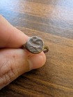 Ancient Roman Bronze Signet Ring 1st-2nd Century Ad Size 7 Us Authentic
