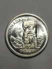 1958 Canada Silver Dollar Brilliant Uncirculated Coin Death Dollar