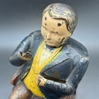 Antique Tammany Cast Iron Mechanical Bank Original Paint 1873 J e Stevens