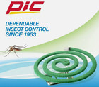 Pic Mosquito Coils 4 Pack New Outdoor Bug Repellent Patio Porch Camping Use