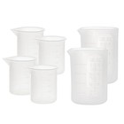  250ml   100ml Silicone Measuring Cups  Silicone Mixing Large-250ml 2 100ml 4
