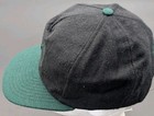 Vintage John Deere Snap Back Trucker Hat Cap Green Black Usa Made Rare 