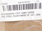New Ats Tp-07-7000 Long Steel Plain Taper Pins  7 X 7   bn402 