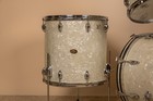 1960s Slingerland Modern Solo White Marine Pearl Drum Set