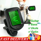 Lcd Clip On Chromatic Acoustic Electric Guitar Bass Ukulele Banjo   Violin Tuner