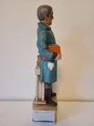 Lionstone Whiskey Ceramic Decanter 1969 Vintage 14  Circuit Riding Judge Empty