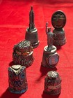 Vintage Lot Of  22 Thimbles Collectable Estate Find