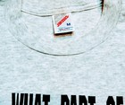 What Part Of No Vtg 1992 X-it  Heather Gray Medium Unisx Womens Consent Equality