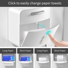 Tissue Box Cover Holder Storage Square For Toilet Bathroom Bedroom Kitchen White