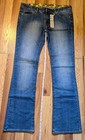 New Pepe Jeans London  jasmine  Embroidered Peacock   Floral Denim - Size 32