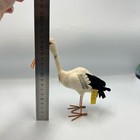 Vintage Steiff Adebar Stork Handmade In Germany     Button   Flag With Tags   mohair
