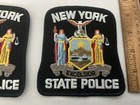 New York State Police Collectors Full Size Patch 2 Pieces New Tracking insured