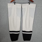 Adidas Pro Stock Nhl Hockey Socks La Kings White Black Size Xl New