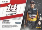 2019 Panini Prime Timeline Signatures  6 Clint Bowyer Auto  49 - Rac