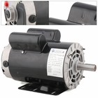 5 Hp Air Compressor Duty Electric Motor Single Phase 60hz Shaft 3450rpm Device