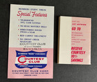 1950s 60s Rozee Courtesy Club Mini Directory Hotels Restaurants Attractions Usa