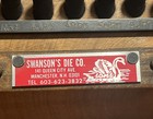 Vintage Antique Swanson   s Die Co  Tool   Die Punch Advertising Store Display 