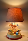 Vintage 1984 Fisher Price Lamp Rocking Horse Musical Night Light